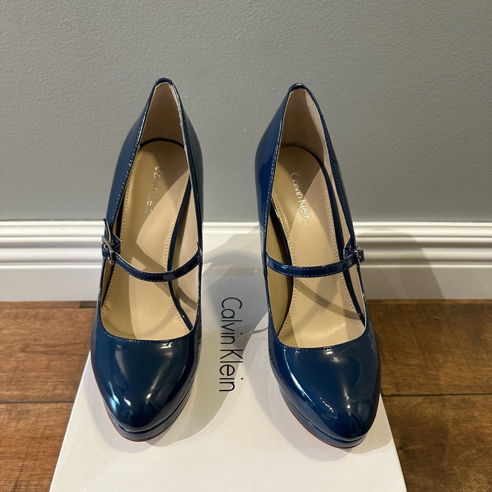Calvin Klein- Color Blue- Size 7. Only used 1 time